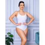Body Feminino Alcinha Branco