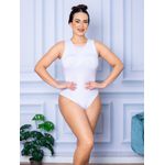 Body Feminino Regata Branco