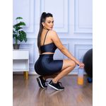 Conjunto Shorts 3D com Bolso + Top Alça Chumbo