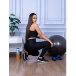 Conjunto Calça Legguing e Top Nadador Suplex Preto
