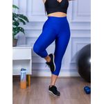 Calça Legging Suplex Corsário Azul Royal