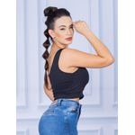 Cropped Suplex Regata Preto