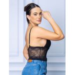 Top Cropped Renda Preto