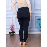 Calça Legging Flanelada Montaria com Cirre