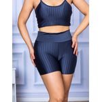 Short Feminino de Academia Cirrê Chumbo