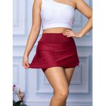 Short Saia Suplex Liso Bordo