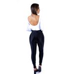 Body Feminino Manga Longa Aberta Branco