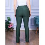 Calça Flare Feminina Boca De Sino Bailarina Cintura Alta Verde Militar