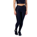 Calça Legging Fitness Cirre 3D Cós Cruzado Preta