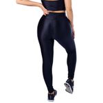 Calça Legging Fitness Cirre 3D Cós Cruzado Preta