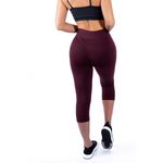 Calça Legging Suplex Corsário Bordô