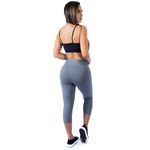 Calça Legging Suplex Corsário Cinza