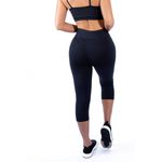 Calça Legging Suplex Corsário Preto