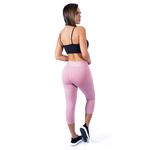 Calça Legging Suplex Corsário Rosa Bebê