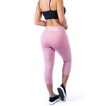 Calça Legging Suplex Corsário Rosa Bebê