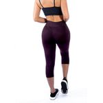 Calça Legging Suplex Corsário Roxo Uva