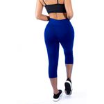 Calça Legging Suplex Corsário Azul Royal