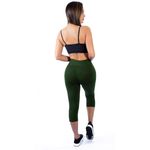 Calça Legging Suplex Corsário Verde Militar