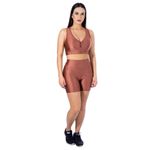 Conjunto Shorts 3D + Top Nadador Bronze