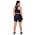 Conjunto Shorts 3D + Top Nadador Preto