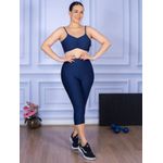 Conjunto Corsário e Top Alça Costa Aberta Azul Marinho