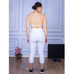 Conjunto Corsário e Top Alça Costa Aberta Branco