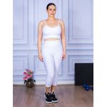 Conjunto Corsário e Top Alça Branco
