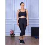Conjunto Corsário e Top Alça Preto