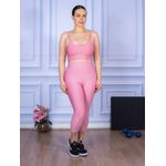 Conjunto Corsário e Top Alça Rosa