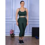 Conjunto Corsário e Top Alça Verde Militar