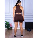 Conjunto Shorts e Top Nadador Suplex Marrom