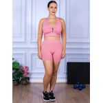 Conjunto Shorts e Top Nadador Suplex Rosa