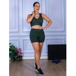 Conjunto Shorts e Top Nadador Suplex Verde Militar