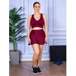 Conjunto Shorts Saia e Top Nadador Suplex Bordo