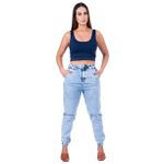 Cropped Suplex Regata Azul Marinho