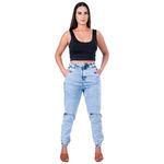 Cropped Suplex Regata Preto