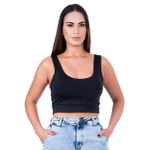 Cropped Suplex Regata Preto