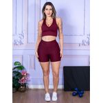 Short Suplex Com Bolso Bordo
