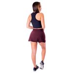 Short Saia Suplex Liso Bordo