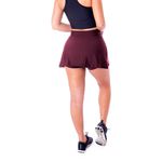 Short Saia Suplex Liso Bordo