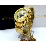 BVLGARI TODO DOURADO BANHADO + 2 BRINDES