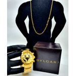 BVLGARI TODO DOURADO BANHADO + 2 BRINDES