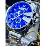 10 BAR PRATA FUNDO AZUL LINHA BANHADA