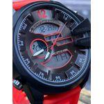 10 BAR PRETO COM VERMELHO LINHA BANHADA