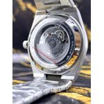 RELÓGIO TISSOT PRX 1853 TODO PRATA FUNDO PRETO