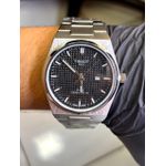 RELÓGIO TISSOT PRX 1853 TODO PRATA FUNDO PRETO
