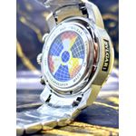 BVG SKELETON PRATA DETALHES AZUL