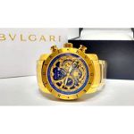 BVGALRI SKELETON DOURADO DETALHES AZUL