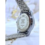 CASIO WR FEMININO REDONDO PRATA COM AZUL BEBÊ