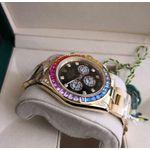 ROLEX DAYTONA FEMININO DOURADO PREMIUM STRASS COLOR